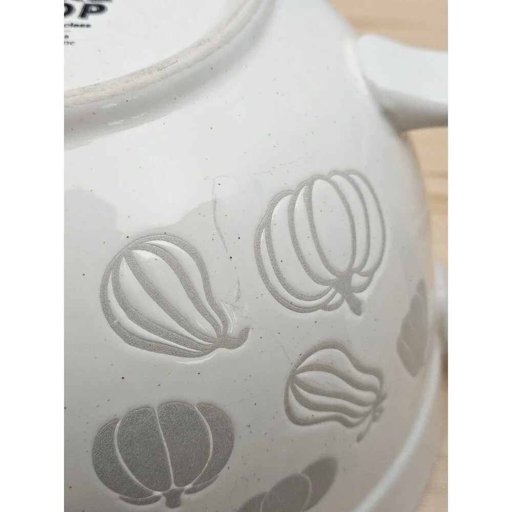 Bake Shop by MasterClass 3 Qt Mixing Batter Bowl Handle Pumpkins & Gourds Autumn - Picture 10 of 10